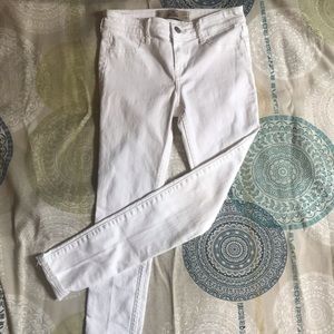 White Hollister skinny jeans - 0s